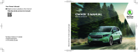 Skoda Enyaq - Owners Manual EN 2020-2